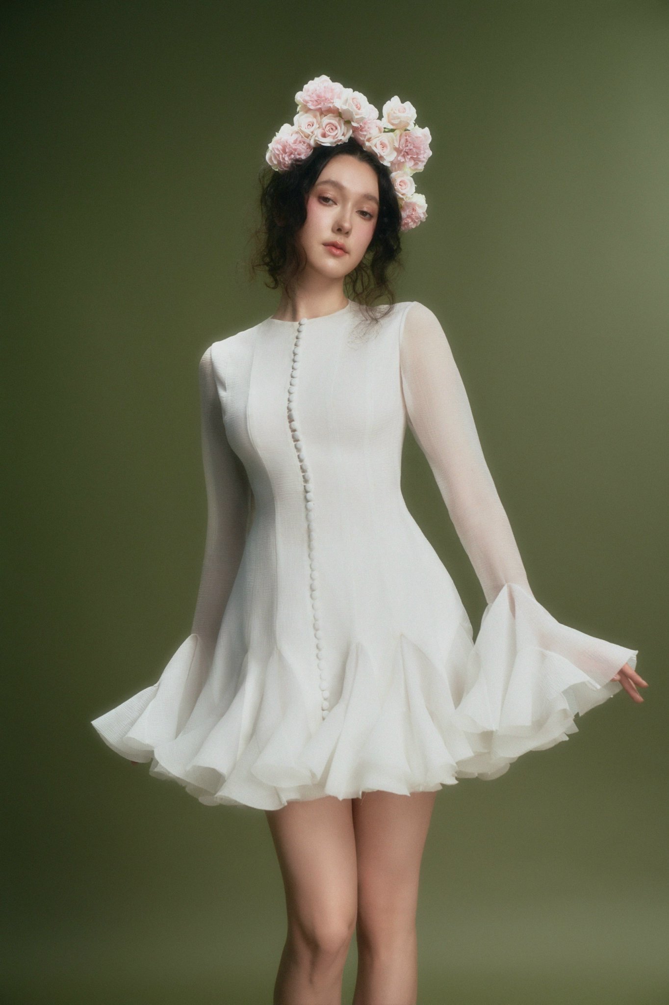 Karissa Dress - White