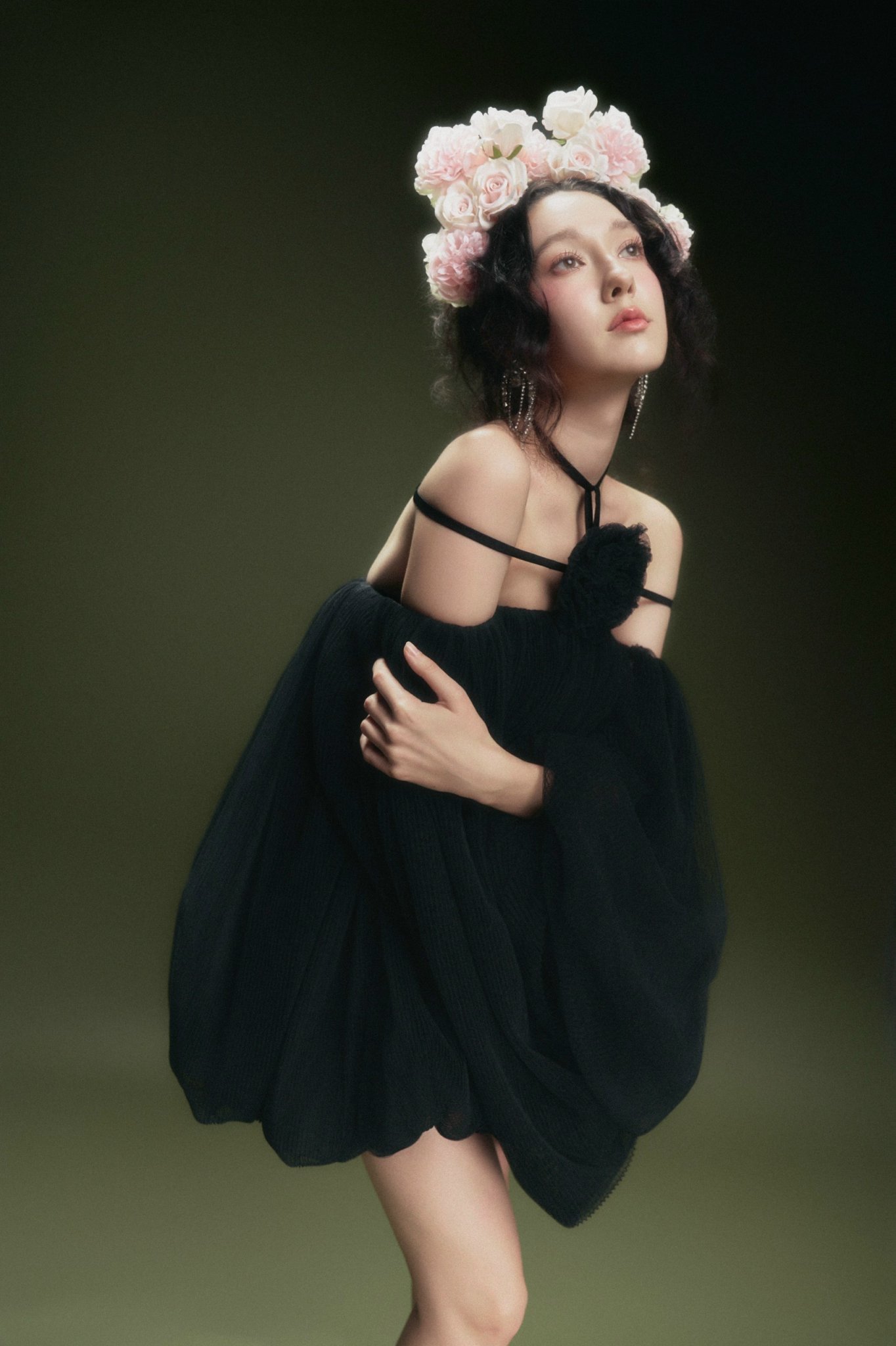 Soraya Blouse Top - Black