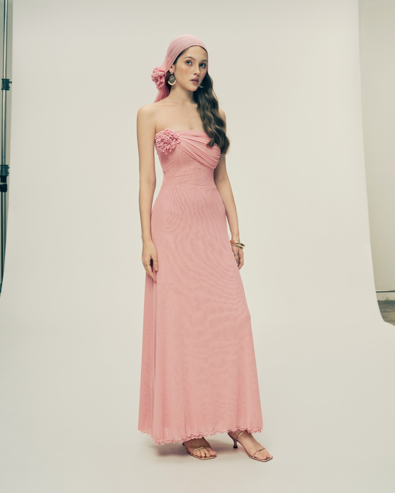 Alara Maxi Dress - Pink