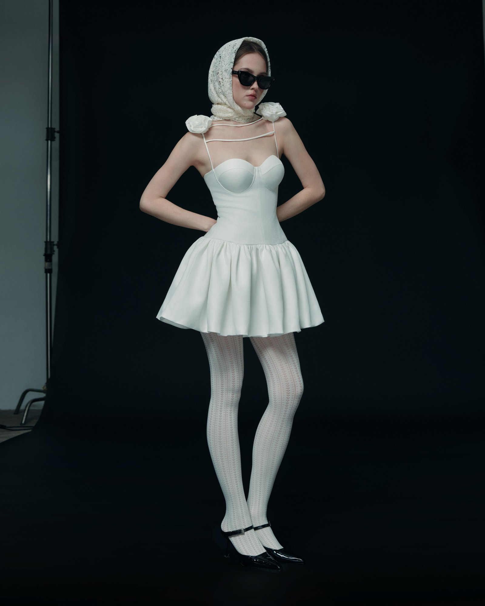 Amorette Dress - White