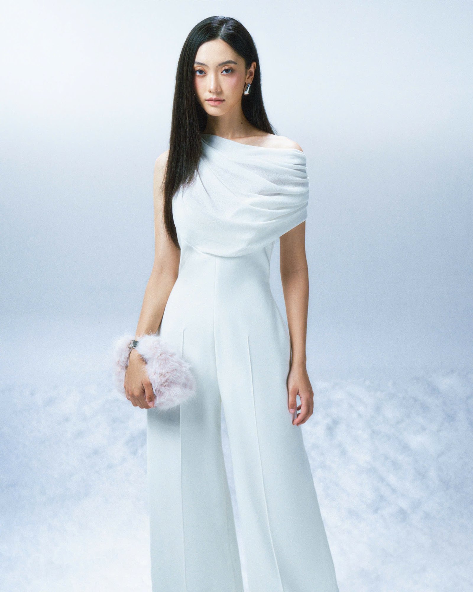 Annette Jumpsuit - White
