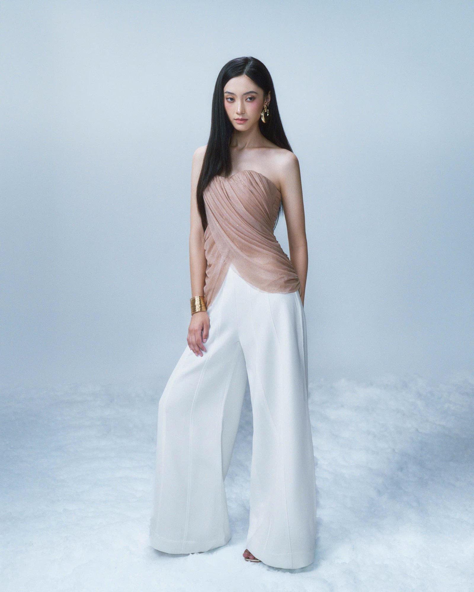 Desiree Corset Top - Nude