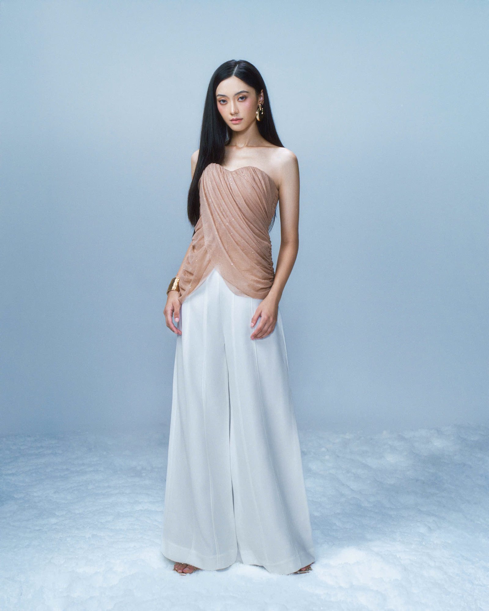 Desiree Corset Top - Nude