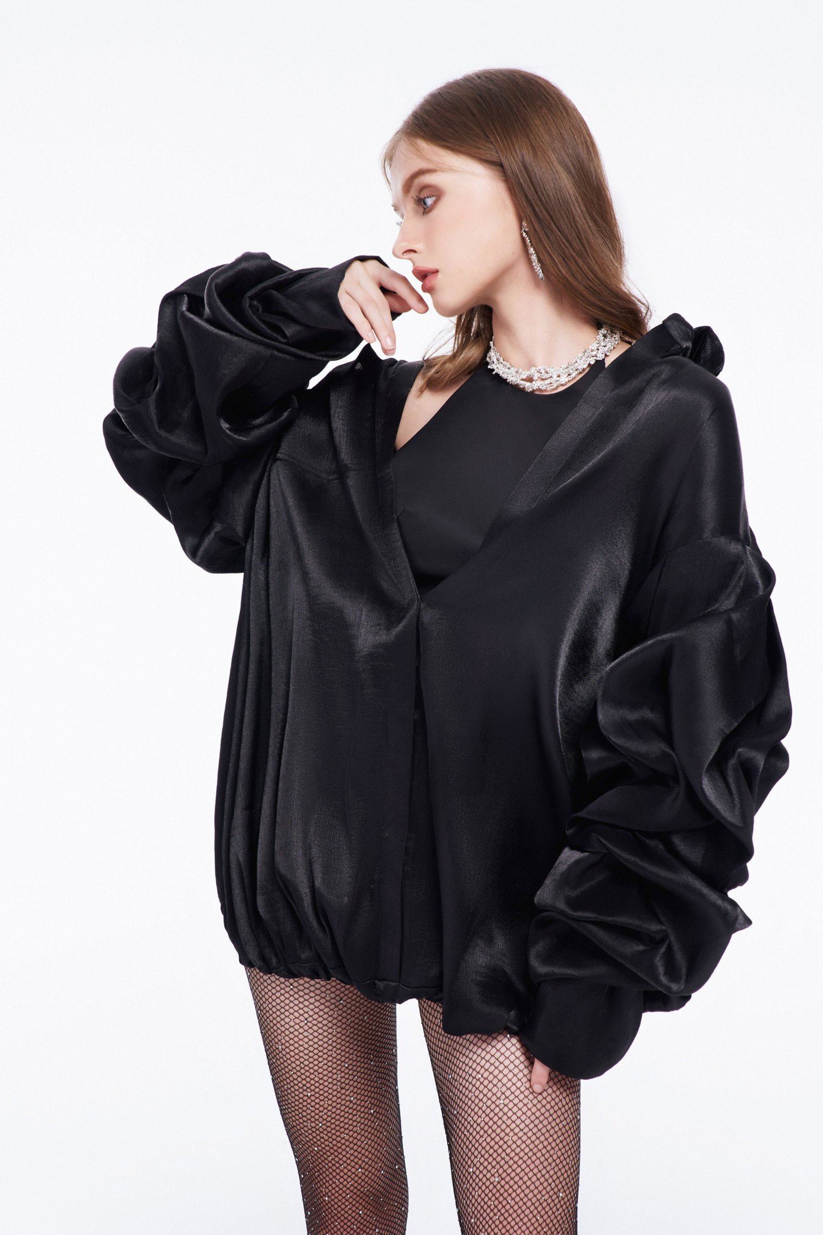 Floraison Top - Black