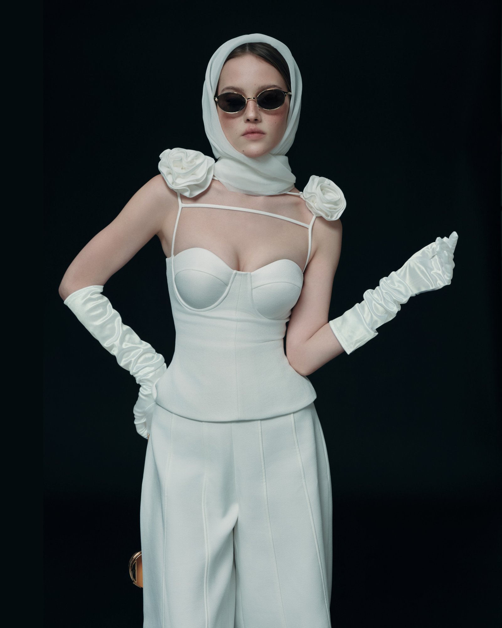 Idalia Corset Top - White