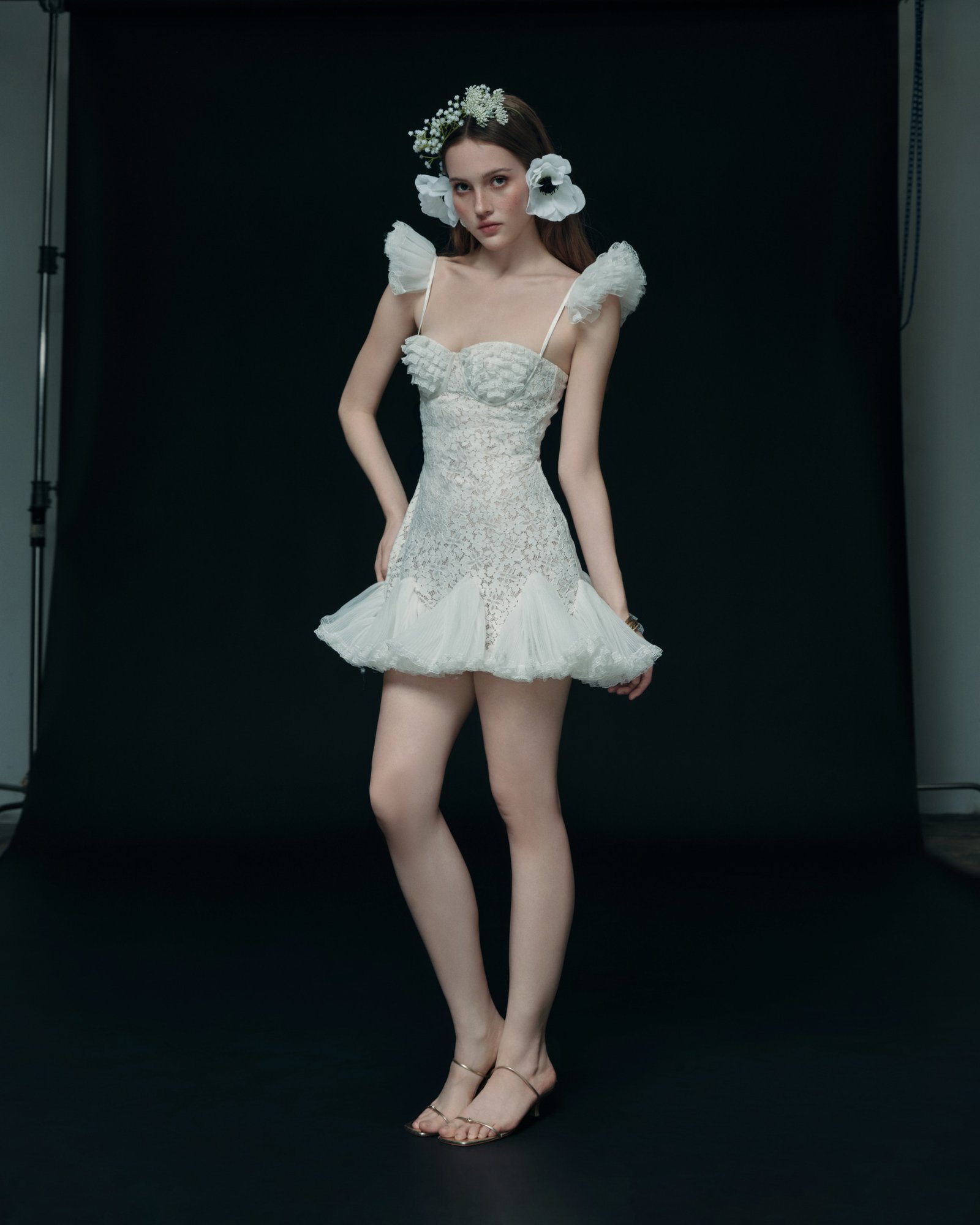 Lunette Dress - White