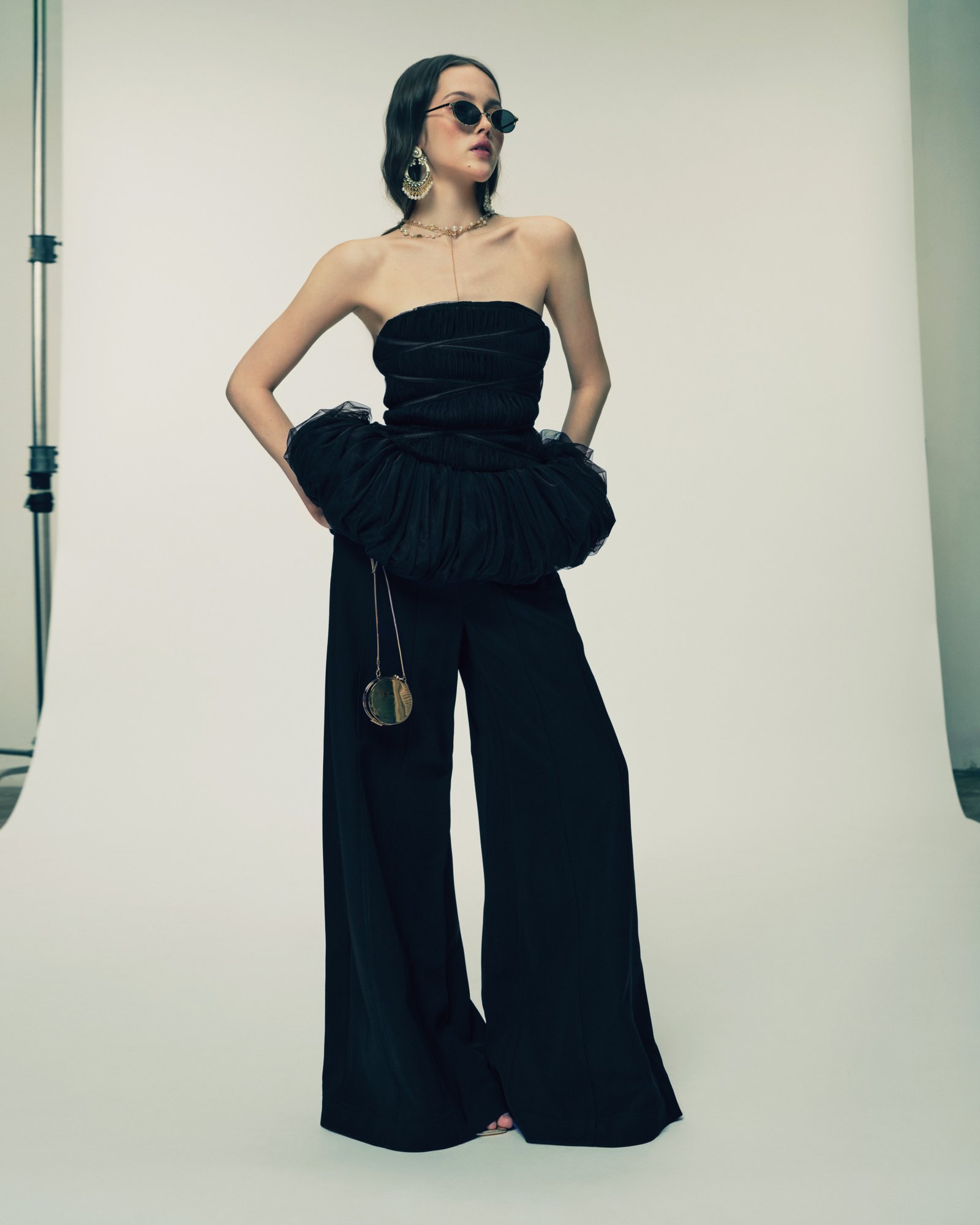 Mirabelle Corset Top - Black