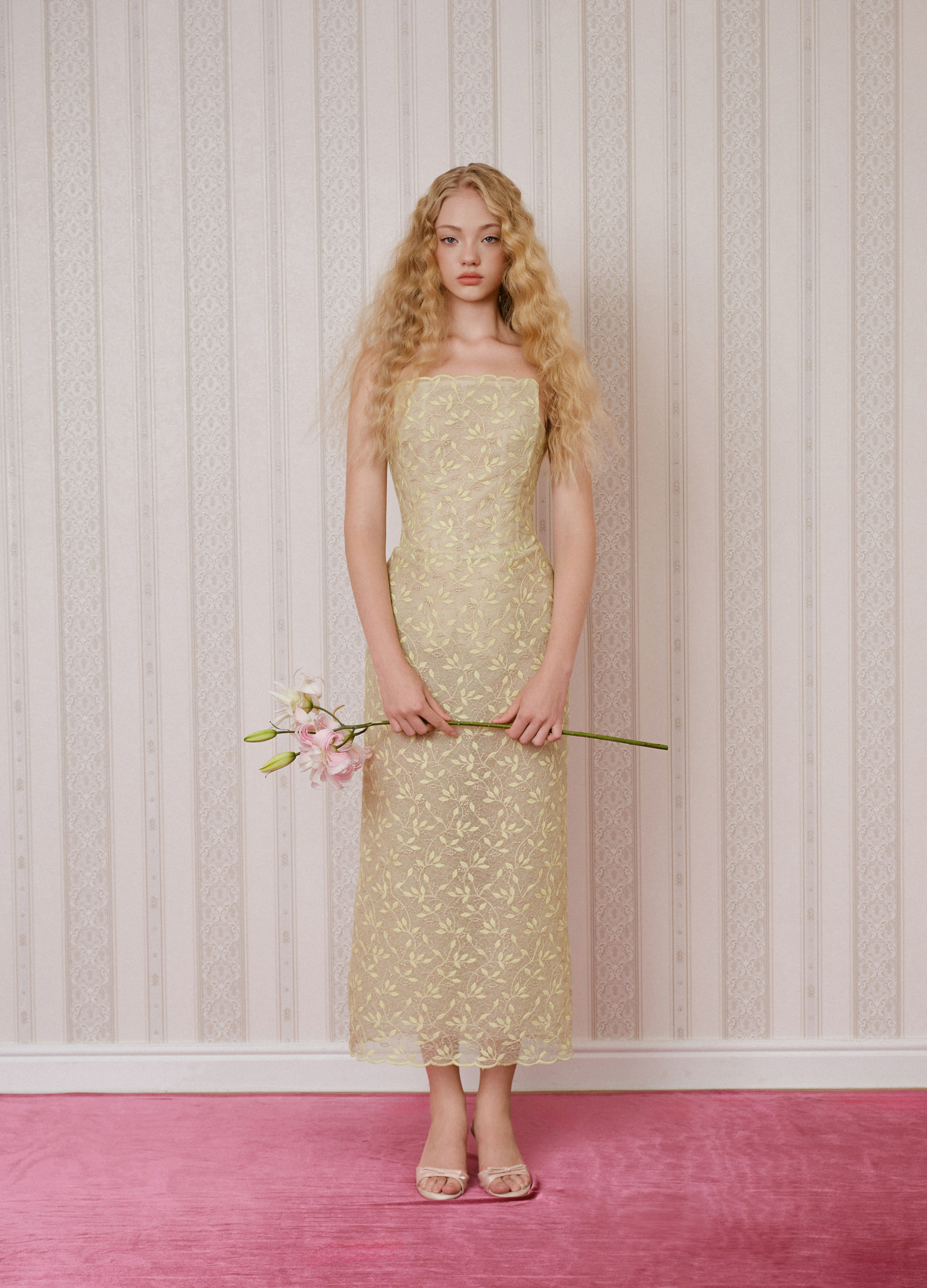 Vera Dress - Pistachio Green